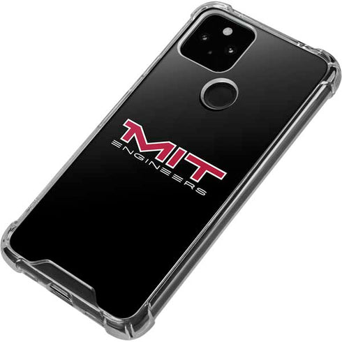Massachusetts Institute of Technology MIT Engineers Black Google Pixel 5 Clear Case
